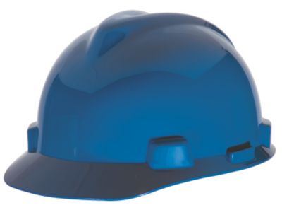 MSA V-Gard Blue Hard Hats