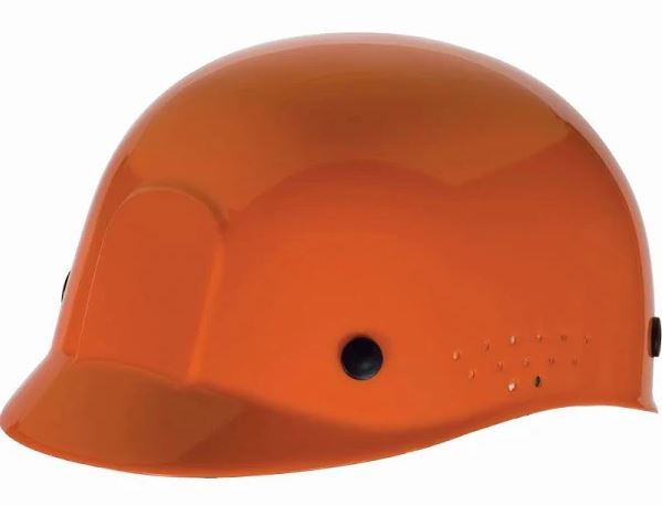 Orange Bump Caps MSA
