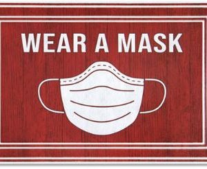 Wear a Mask Mats Message