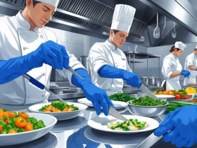 Food-Service Pros Swear by Nitrile Gloves
